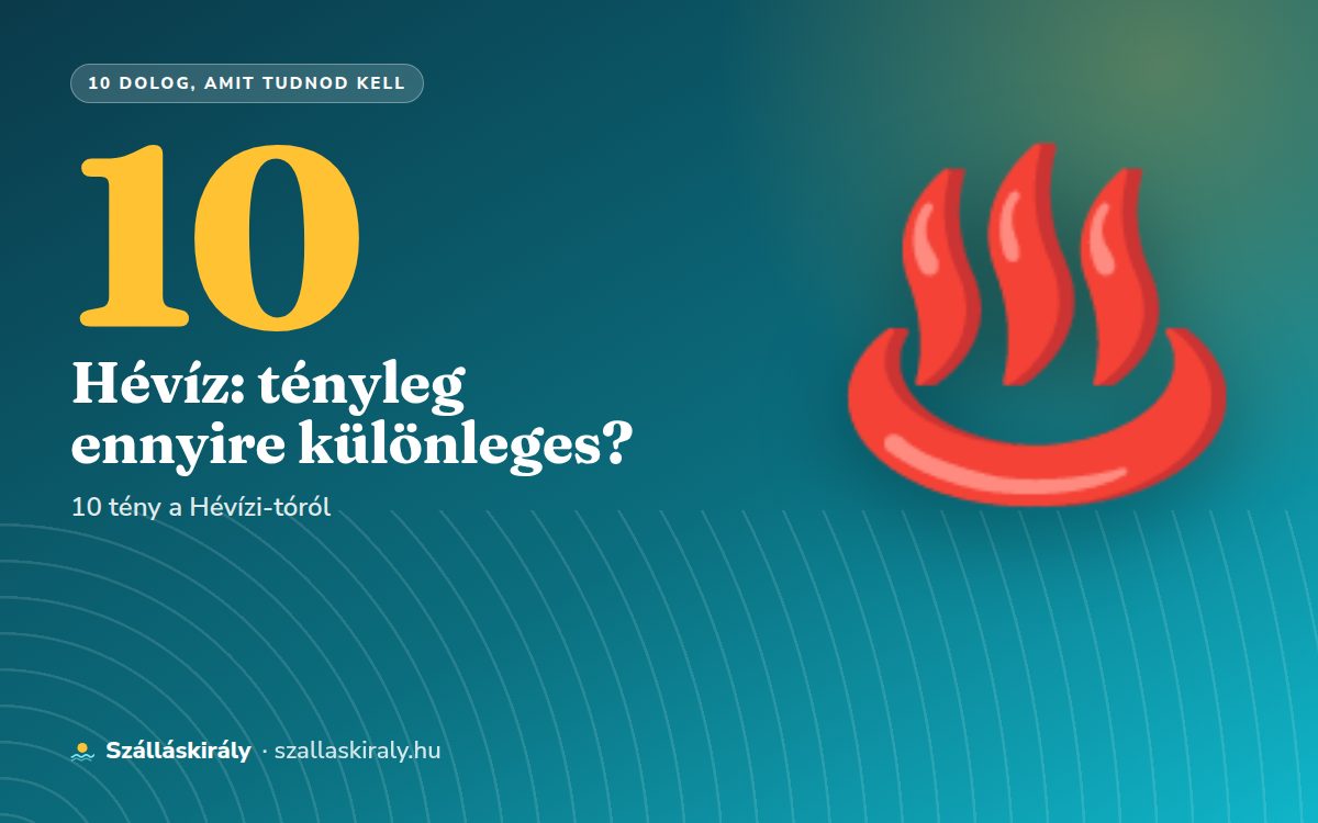 10 dolog, amit tudnod kell a Hévízi-tóról