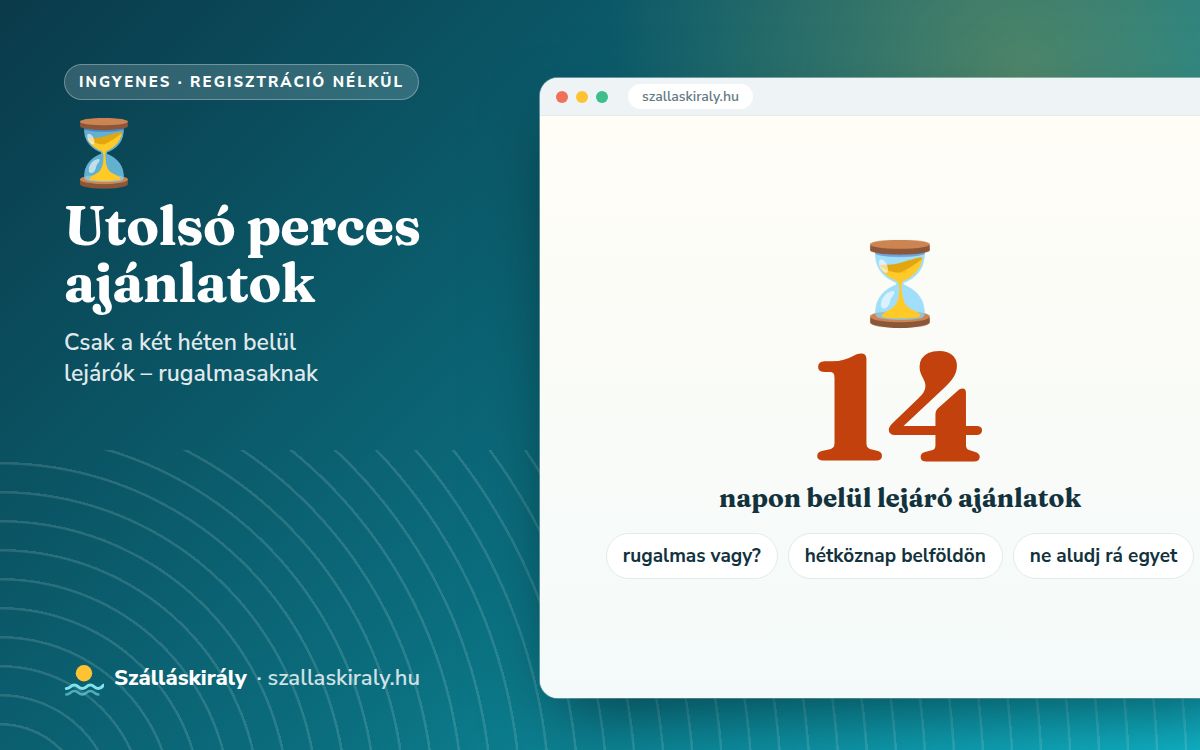Utolsó perces ajánlatok – és mikor éri meg várni